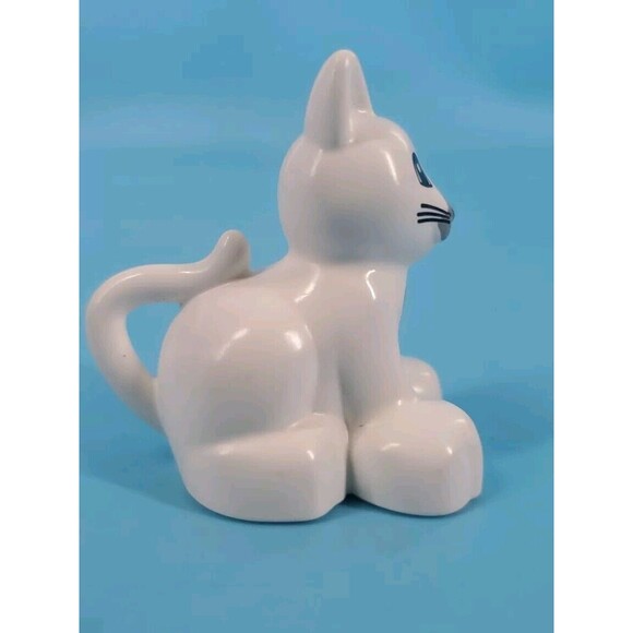 Lego Duplo White Cat Replacement Piece Animal Figure Toy - Picture 3 of 7